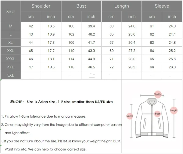 2025 Men's Slim Long-Sleeved Bomber Jacket with Zipper and Windbreaker for Men's Outwear Brand Clothes - Image 4