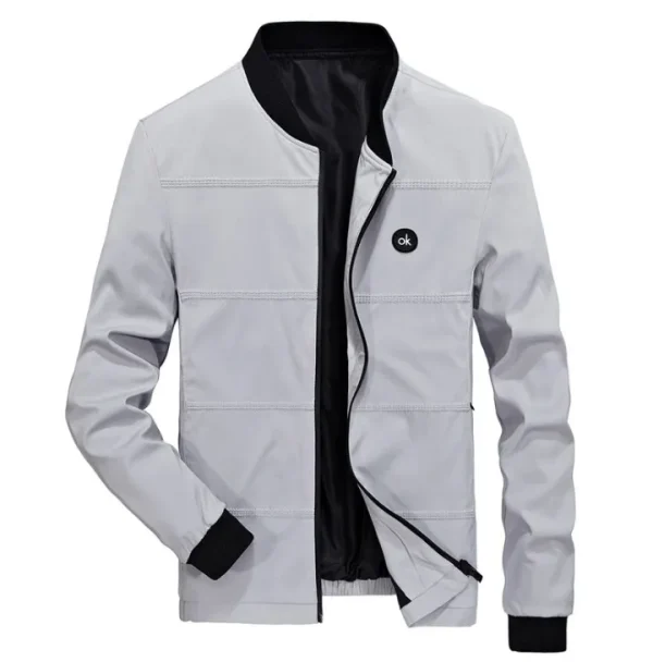 Men's Pilot Bomber Jacket, Fashion Baseball, Hip Hop, Slim Fit Coats, and Other Clothes for 2025 Spring - Image 3