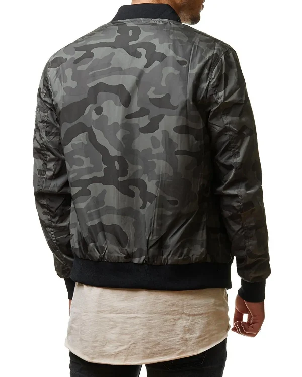 Male Overcoat Plus Size Military Camouflage Jacket Men's Coats 2025 Autumn Casual Men's Camouflage Jacket - Image 6