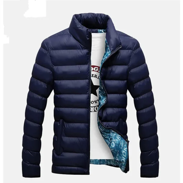 New Parka Men's Autumn Winter Warm Outwear Brand Slim Men's Coats for 2025 Men's Casual Quilted Jackets with Windbreakers - Image 3