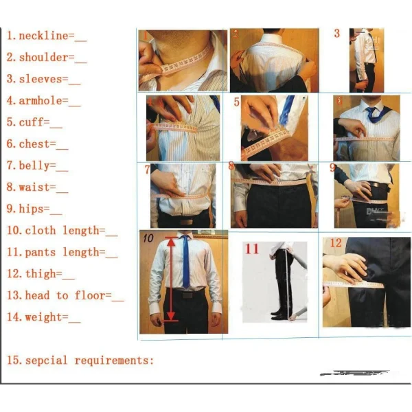 Luxurious Men's Suits of Superior Quality Two-piece sets of jackets and pants Intelligent Casual Office Work Outfits with a Single Breasted Peak Lapel Blazer Terno - Image 5