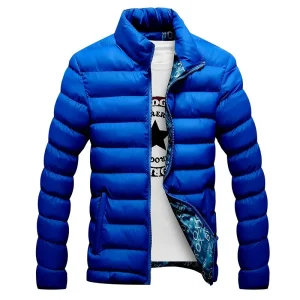 New Parka Men's Autumn Winter Warm Outwear Brand Slim Men's Coats for 2025 Men's Casual Quilted Jackets with Windbreakers