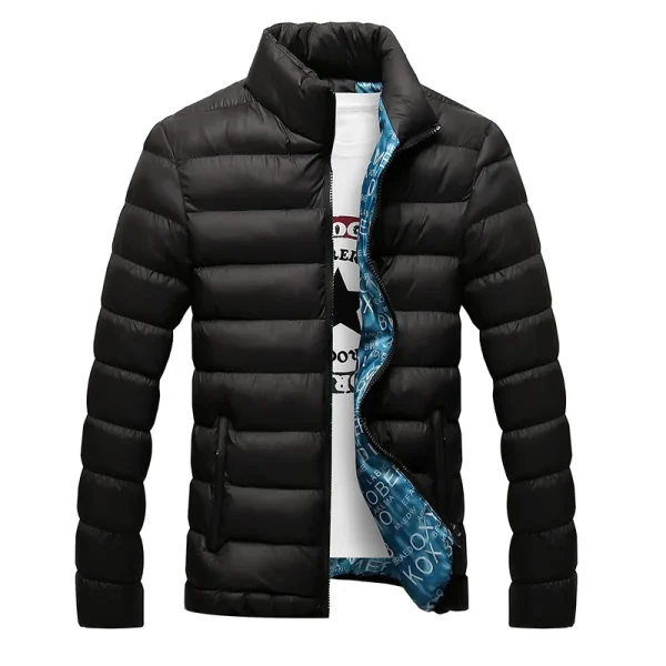 New Parka Men's Autumn Winter Warm Outwear Brand Slim Men's Coats for 2025 Men's Casual Quilted Jackets with Windbreakers - Image 2