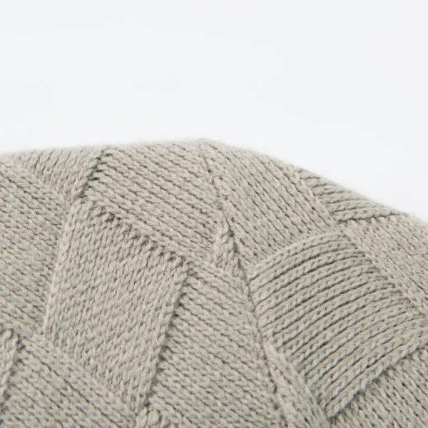 Grid of Solid Colors Premium Men's Warm Bottomed Pullover Sweater with a Loose Casual O-neck for Fall and Winter. - Image 26