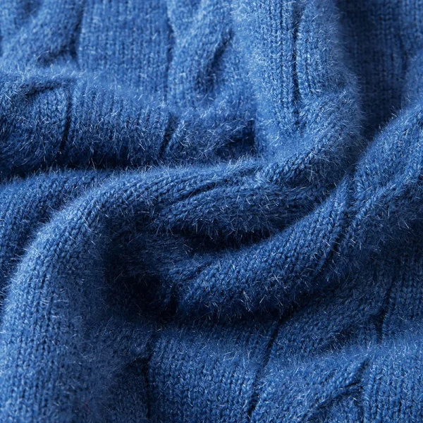 Premium British-style men's thickened o-neck sweater for everyday commuting to stay warm. - Image 5