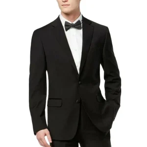 SliM Fit Costume Homme 2025 Formal Black Men's Suit Elegant Business Office Two-Piece Jacket and Pant Sets Single Breasted Notch Lapel