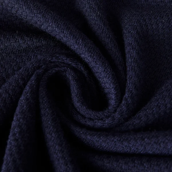 Superior Solid Color Business Casual Warm Men's Polo Shirt for Fall and Winter, Stylish Men's Everyday Sweater - Image 5