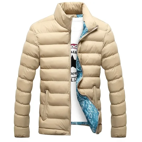 New Parka Men's Autumn Winter Warm Outwear Brand Slim Men's Coats for 2025 Men's Casual Quilted Jackets with Windbreakers - Image 4