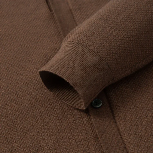 Premium men's long-sleeved, warm sweater for the fall, pullover for everyday wear, and stretchable - Image 5