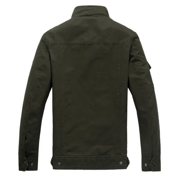 Male Brand Slothing Men's Bomber Jackets Plus Size Cotton Military Jacket Men's 2025 Autumn Soldier MA-1 Style Army Jackets - Image 2