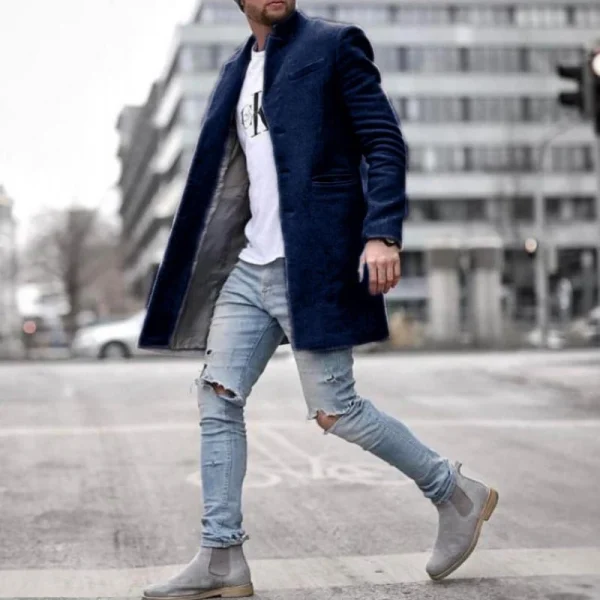 Men's Coat Brand: New Casual Coat for Winter, Six Colors, Winter Formal Coat Jacket for Men - Image 6