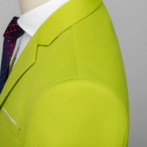 Men's Candy Colors Slim Blazer Jacket for Business, Social Club, Office, Casual, and Tuxedo Wear - Image 5