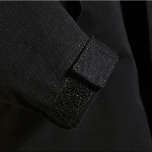 Spring 2025 Men's Windbreaker New Hooded Zipper Jackets Men's Casual Autumn Fashion Streetwear Cotton Jackets Cargo Trench Coat - Image 6