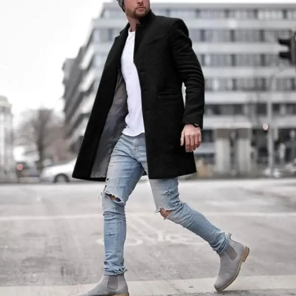 Men's Coat Brand: New Casual Coat for Winter, Six Colors, Winter Formal Coat Jacket for Men - Image 2