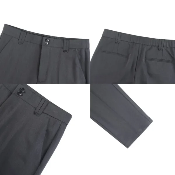 Men's New Tapered Pants, Business Formal Wear, Fashion and Young Casual Pants, Non-Ironing All-Matching - Image 5