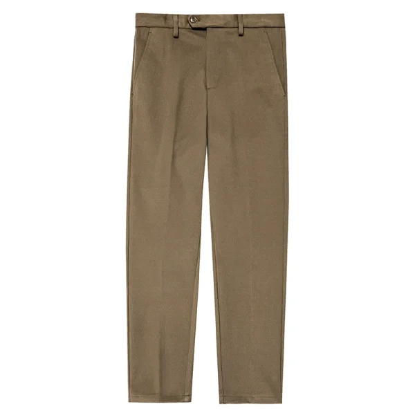 Men's Business Casual Formal Work Pants, New Commuting Slim-fit Trousers Made of Thick and Warm Wool. - Image 5