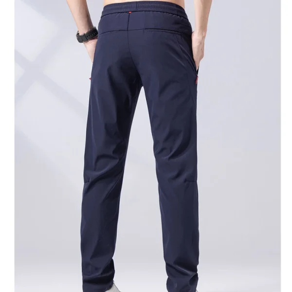 Long pants for men that are comfortable, have a drawstring waist, come in a variety of colors, are lightweight, and are long-lasting for daily use - Image 4