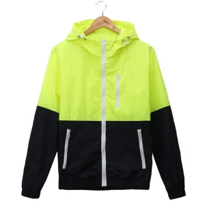 Men's Windbreaker Casual Spring Autumn Lightweight Jacket 2025 New Arrival Hooded Zipper-up Jackets in Contrasting Colors: Affordable Outwear